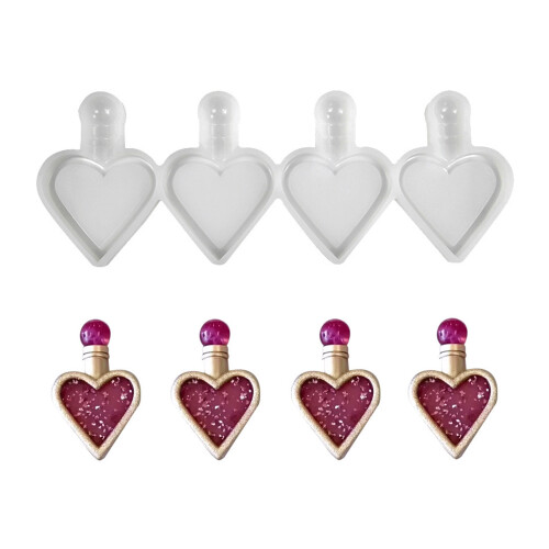 Lollipop Molds Silicone Chocolate Moulds Perfumes Bottle Shape 1