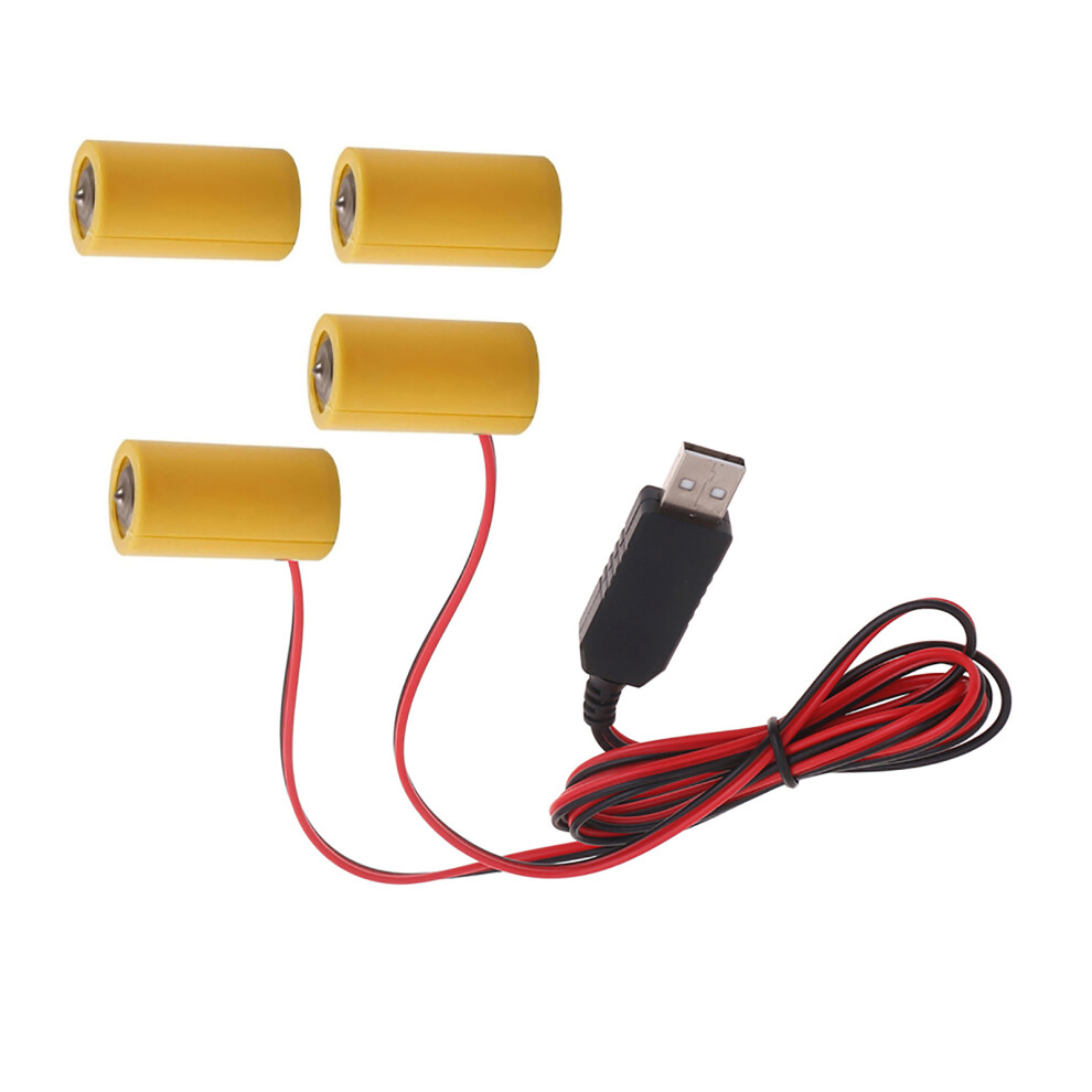 Usb 5V2a To 3V1a Dummy Battery Power Cable For 2X 1.5V Lr14 C 7751000198985