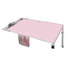 Kids Airplane Footrest Ergonomic Footrest For Kids, Seat Extender, Foot Rest Hammock, Pink