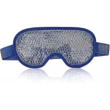 (royal blue) Cold Eye Mask, Puffy Gel Eye Mask, Dark Circles, Reusable  Cold Eye Mask With Plush Eye Ice Pocket Back For Hot Cold Therapy (blue)