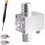 (12mm)External Inline Co2 Diffuser Atomizer, 16mm Aquarium Atomiser Reactor Aluminum Alloy For Planted Aquarium Canister Filter 1