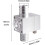 (16mm)External Inline Co2 Diffuser Atomizer, 16mm Aquarium Atomiser Reactor Aluminum Alloy For Planted Aquarium Canister Filter 4