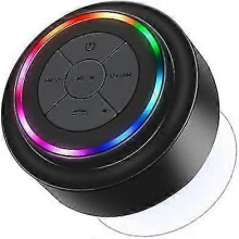 Bluetooth Shower Speakers,haissky Waterproof Portable Shower Speaker with Suction Cup Built In Mic Perfect Speaker for Iphone ,bathrooms ,bedrooms,poo