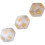 (White)Board Game Dice, Waterproof Colorfast 9pcs Polyhedral Dice Set For Board Game 5
