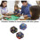 (Gradient Color) Board Game Dice, Waterproof Colorfast 9pcs Polyhedral Dice Set For Board Game 2