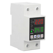 (63A) Voltage Protection Device, AC230V Automatic Reset Switch Under Voltage Protection Current Limit Delay for Factory (63A)