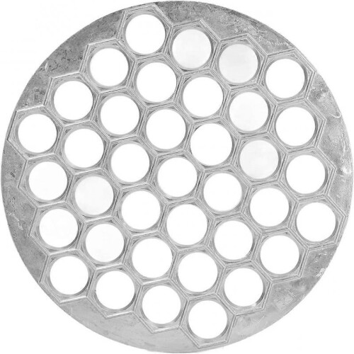 Dumpling Mold, Aluminum Dumpling Maker Dumpling Mold Wonton Pastry Biscuits Dough Press Kitchen Tool 2