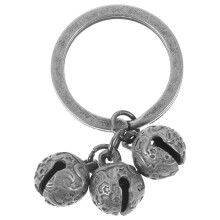 Hängende Glocke Halsband Für Metall Silber Set