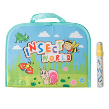 (Insect) Interactive Water Doodle Mat Reusable Drawing Toys For Baby Toddler Boys Girls