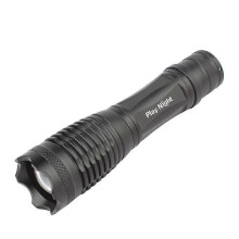Led Flashlight Durable Outdoor Camping Cycling Aluminum Alloy Battery Powered