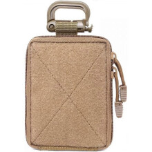 (mud) Tactical Molle Pouch, Mini Pouch Military Zippered Waterproof for Outdoor Medical Emergency