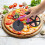 Creative bicycle pizza cutter, pizza roller knife cutter, pizza pizza cutting roller knife 3