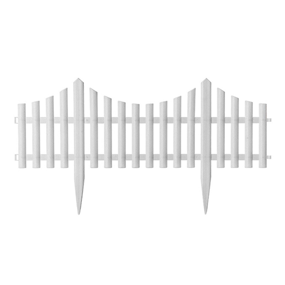 White Garden Fence Garden Decorative Fence Animal Barrier Fence Border
