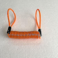 Sanderguang---sanderguang---reminder Coil Cable, Motorcycle Bike Alarm Disc Lock Reminder Cable Disc Lock Antitheft Security Spring Reminder Coil Cabl