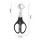 4pcs Quail Egg Cutter Kitchen Egg Shears Tool Quail Egg Shell Cutters Separator Small Quail Egg Cracker Quail Scissors Opener 5