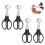 4pcs Quail Egg Cutter Kitchen Egg Shears Tool Quail Egg Shell Cutters Separator Small Quail Egg Cracker Quail Scissors Opener 2