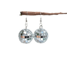 LED Shaking Glowing Ball Earrings Retro Dangle Earrings Stylish