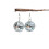 LED Shaking Glowing Ball Earrings Retro Dangle Earrings Stylish 1