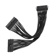 24pinATX (Male) to 24pinATX (Female) Cable for Powering Two