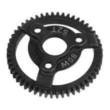32P 0.8M Stahl-Spurzahnrad Schwarz 52T 16T 18T 20T
