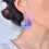 LED Shaking Glowing Ball Earrings Retro Dangle Earrings Stylish 5