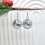 LED Shaking Glowing Ball Earrings Retro Dangle Earrings Stylish 6