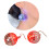 LED Shaking Glowing Ball Earrings Retro Dangle Earrings Stylish 7