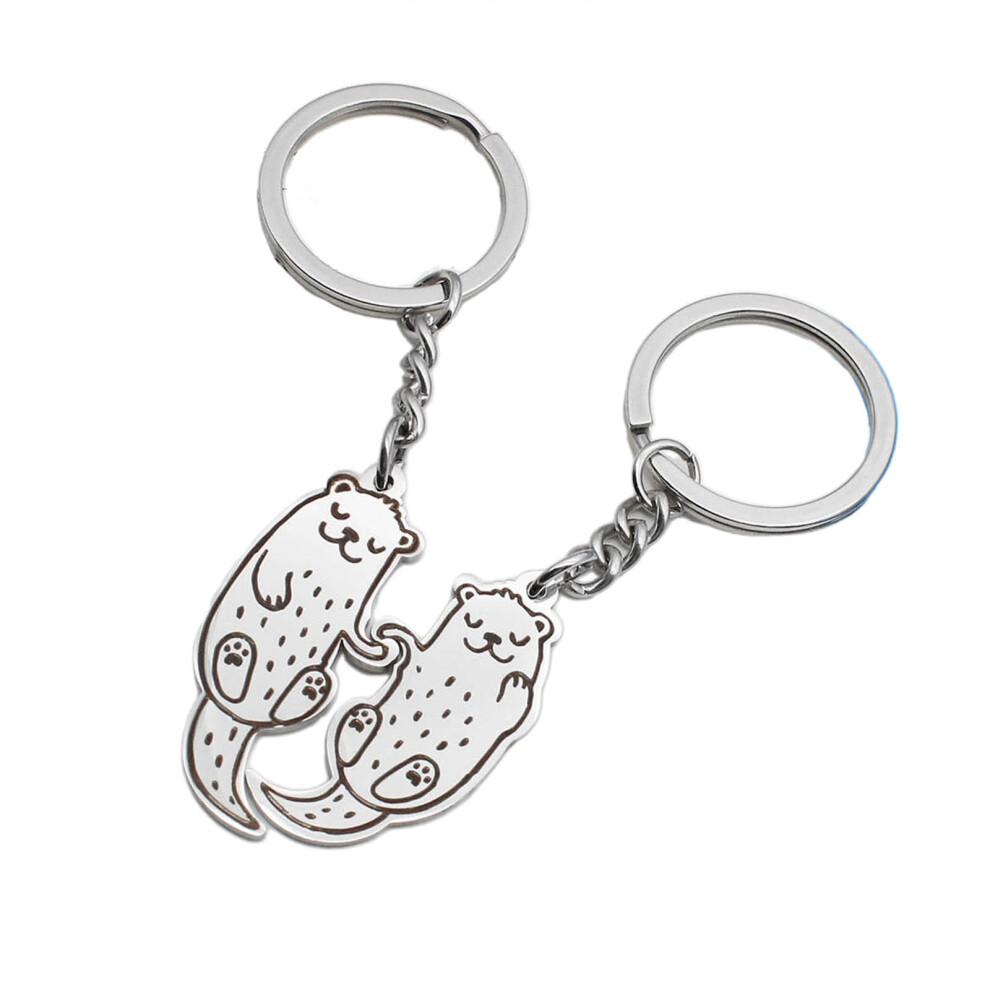 Otters Souvenir Keychain Functional Accessories Key Holder-image-OPC-PM2B2JM-NEW