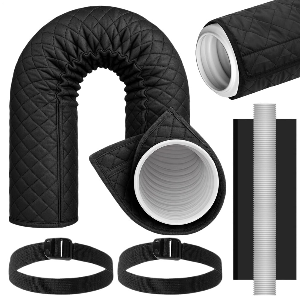 Portable Ac Hose Insulation Sleeve, Air Conditioner Hose Cover Wrap, Tube Protective Wrap For Apartments And Homes 9393856273911
