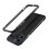 (Black Blue) For Iphone 13 Pro Max Aurora Series Lens Protector + Metal Frame Protective Case 1