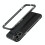 (Black Silver) For Iphone 13 Pro Max Aurora Series Lens Protector + Metal Frame Protective Case 1