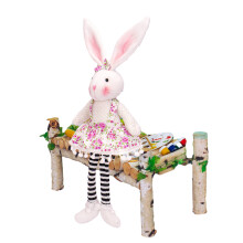 Easter Plush Bunnies Rabbit Doll Stuffed Animal Lovely Easter