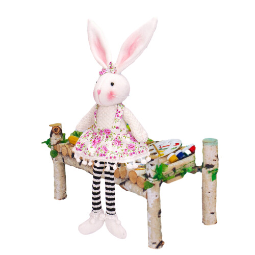 Easter Plush Bunnies Rabbit Doll Stuffed Animal Lovely Easter