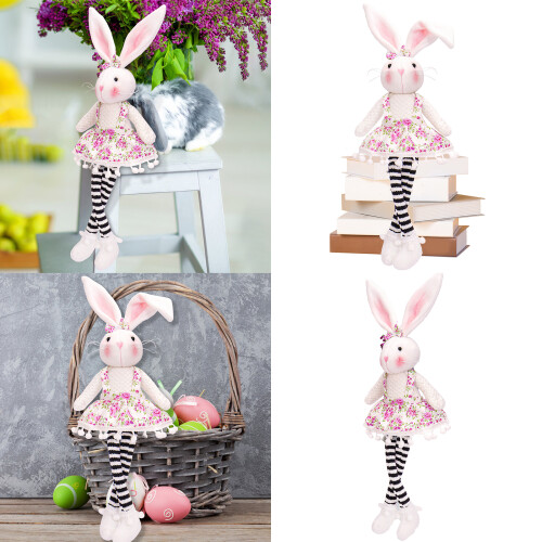 Easter Plush Bunnies Rabbit Doll Stuffed Animal Lovely Easter 1