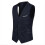 (Dark blue, XL) Men's 3 Pieces -button Fit Suit Sets 5