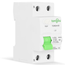 Circuit Control Device Type AC ELCB Two Poles 63A Earth Leakage Circuit Breaker Electrical Protection