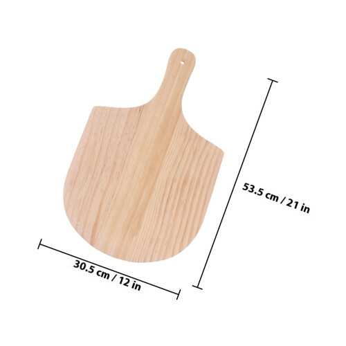 1St Holz Pizzabrett Backen Pizza Gebrauch Beige 1