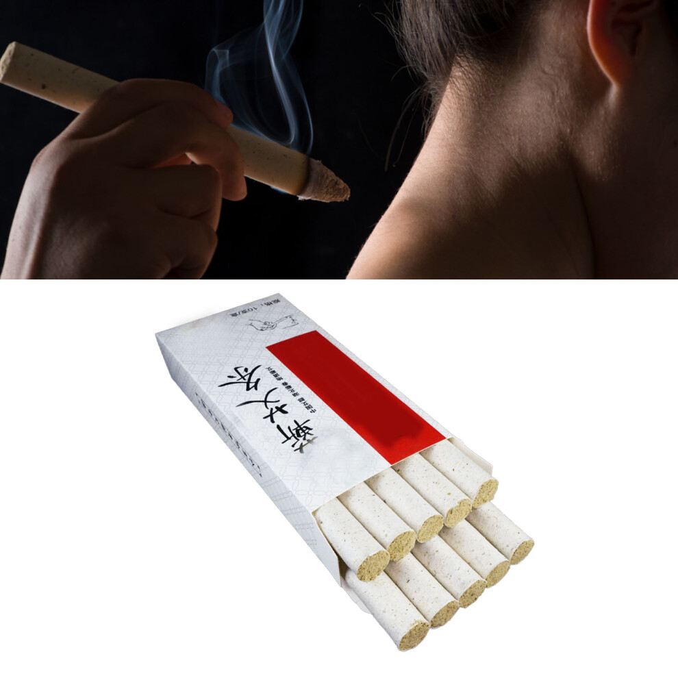 10pcs Moxa Sticks for Healing, High Penetration Moxibustion Treatment