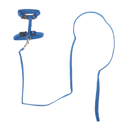 Adjustable Blue Cat Harness Lead Set | Lightweight & Escape-Proof 1