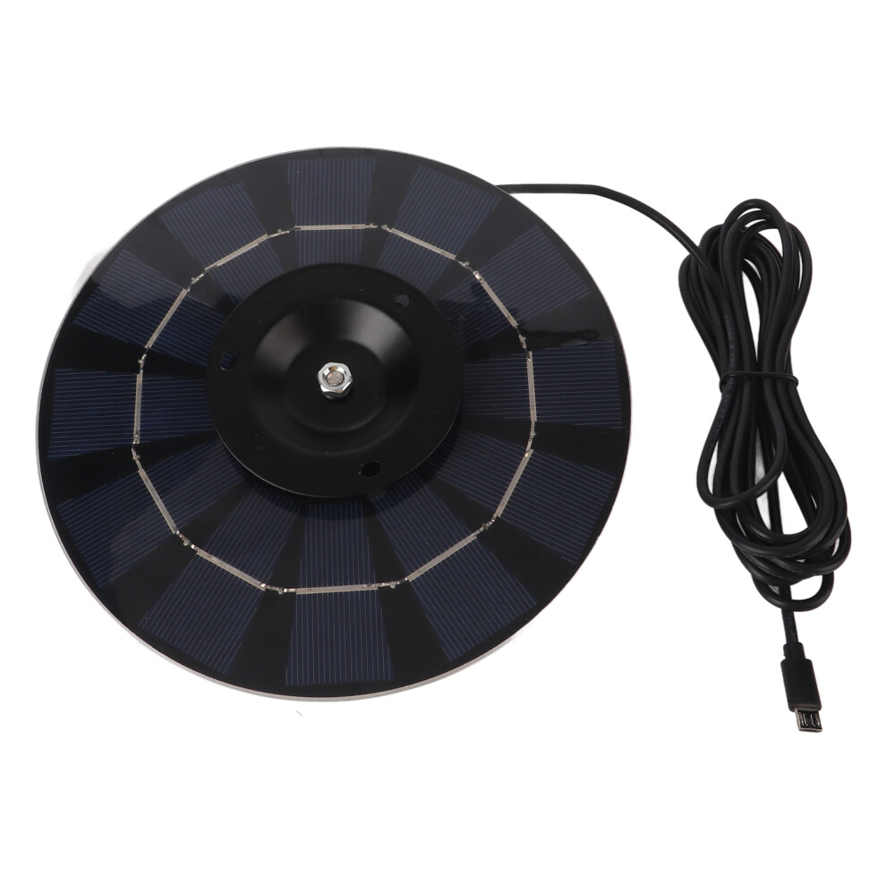5W Monocrystalline Solar Panel Charger 16X16cm With 3M Cable 5021353795967