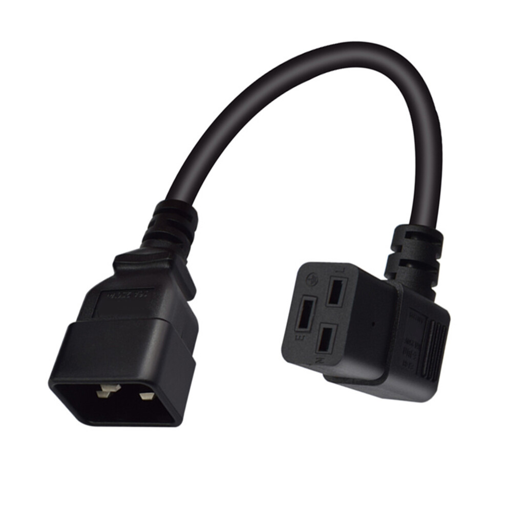 16A C20 To C19 Right Angle Extension Cable Pdu Ups Power Cord 7751000227876