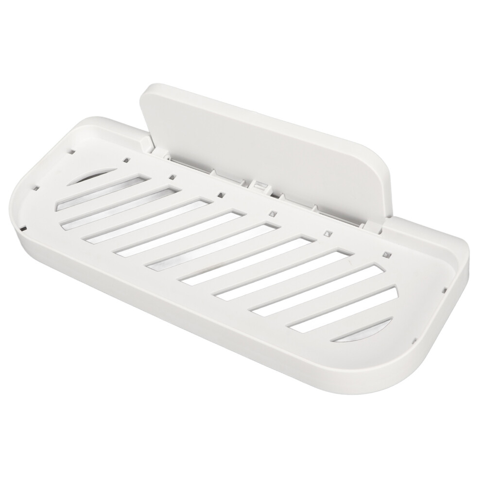 Unisex Space-Saving Wall Shower Rack For Storage Easy Install & Drainage