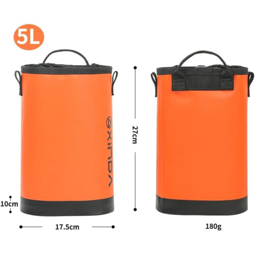 Rock Climbing Organizer Space-Saving Design Orange Color Climbing Gear Storage 1