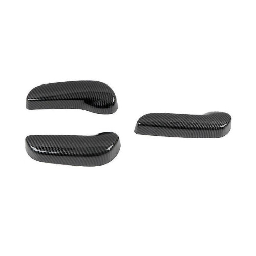 Car Carbon Fiber Rear Position Switch Button Cover for Durango 2011-2022