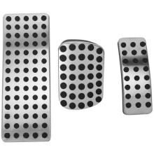 1 Set Silver Car Brake Pedal Pad Stainless Steel Car Accessories, for Amg A B Cla Gla Ml Gl R W176
