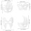 carnival mask prop unique masquerade mask child apparel pulp 20pcs 3