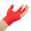 3-Finger Billard-Queue-Handschuh Rot, 14 g, Durchschnittsgröße 3