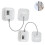 2 Pack Refrigerator Lock Heavy Duty Combination Fridge Lock 1