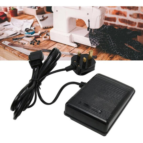 Stable Plastic Foot Speed Control Pedal for Sewing 220v Uk Plug 1