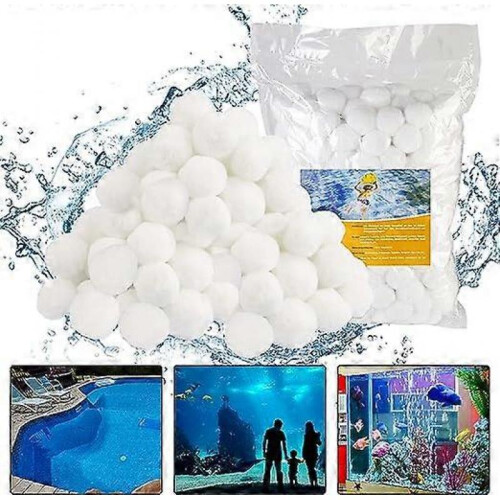 Filter balls for sand filter systems, 700 g pool filter balls, can replace 25 kg filter sand, sand filter system, filter balls, suitable for pool filt